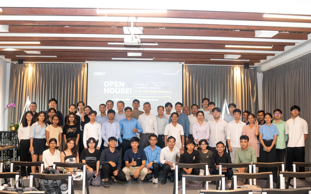 CADT Successfully Hosts Master’s Program Open House, Ignites Passion for AI & Data Science