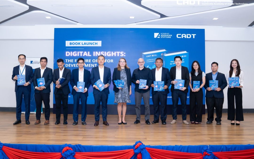 CADT and KAS Launch “Digital Insights: The Future of AI for Development”